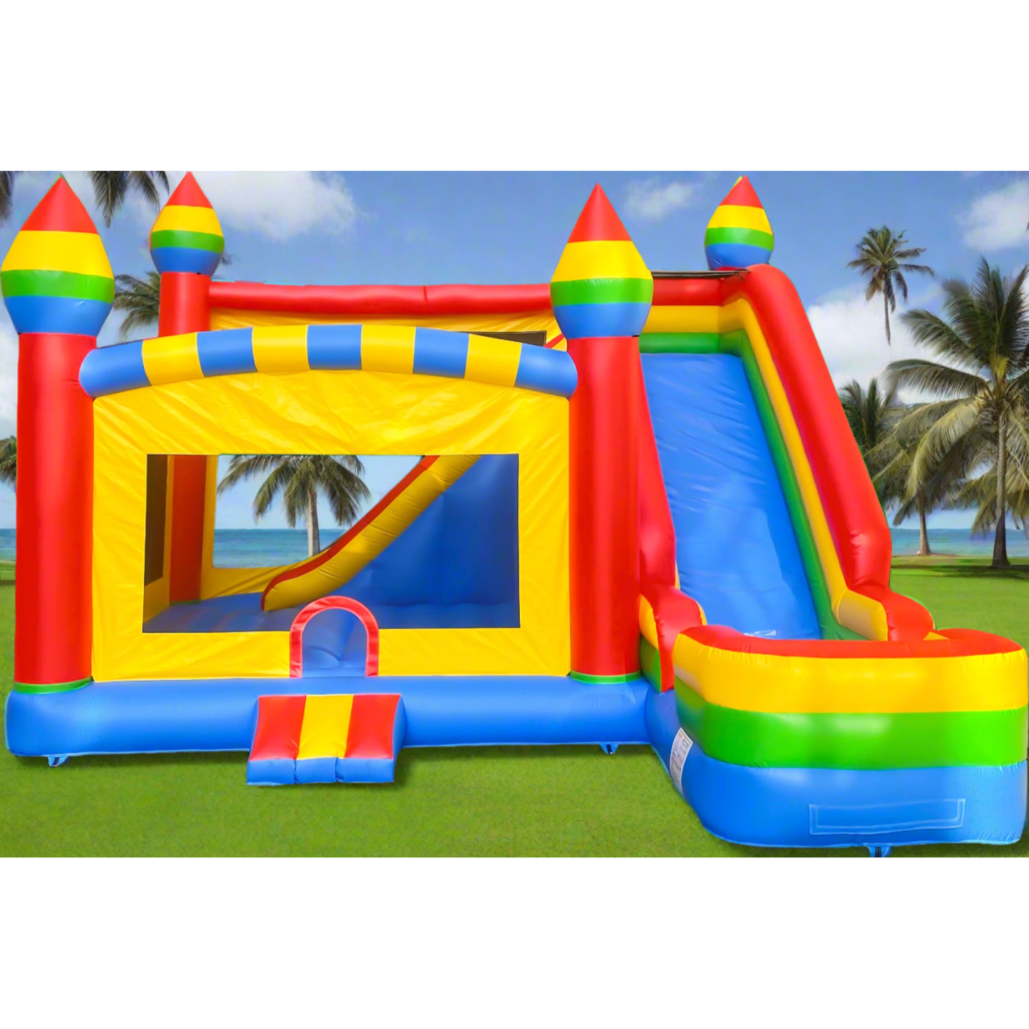 18FT Rainbow Castle Combo - Pre Order Today!