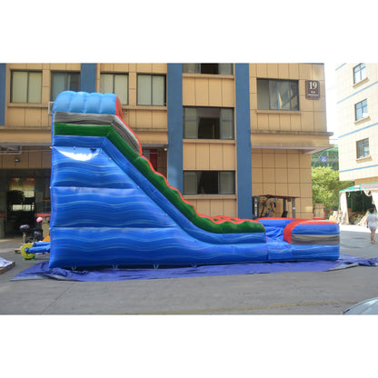 Copy of 30' x 11' x 18'H Wet/Dry Commercial-grade Inflatable Water Slide #11161