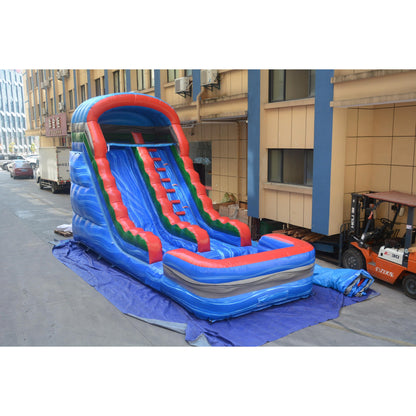 Copy of 30' x 11' x 18'H Wet/Dry Commercial-grade Inflatable Water Slide #11161